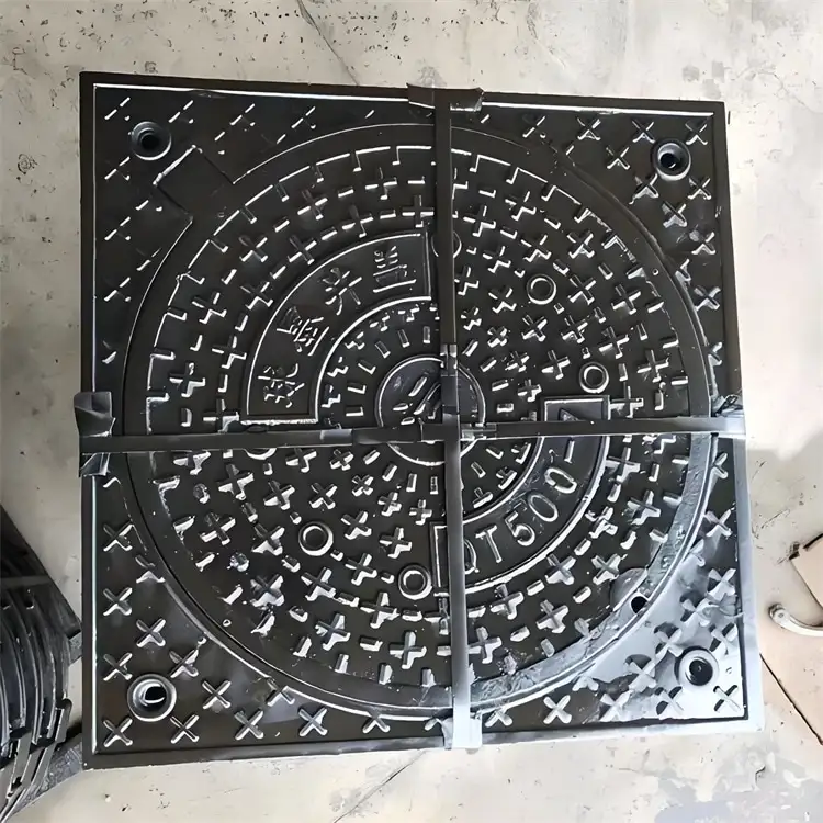 球墨铸铁外方内圆井盖