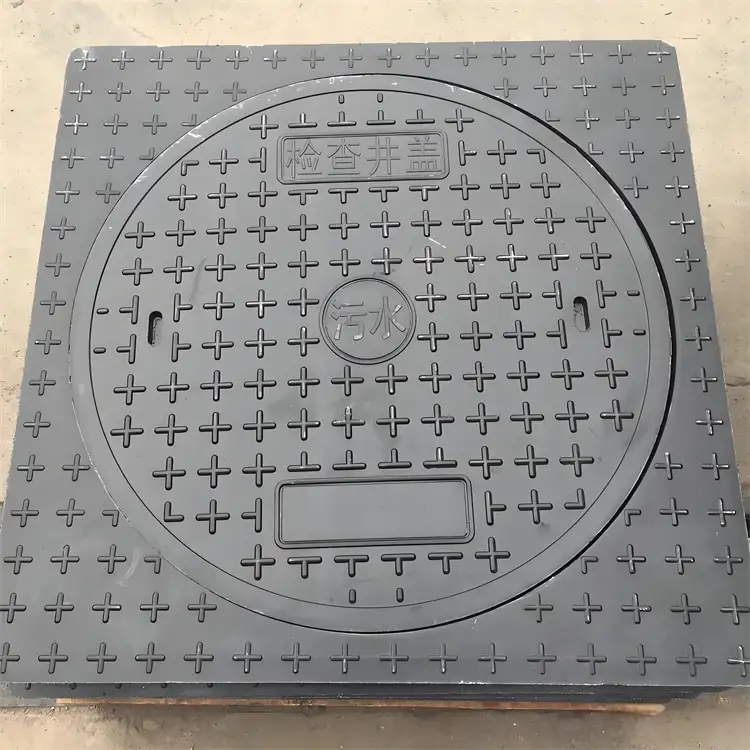 球墨铸铁外方内圆井盖
