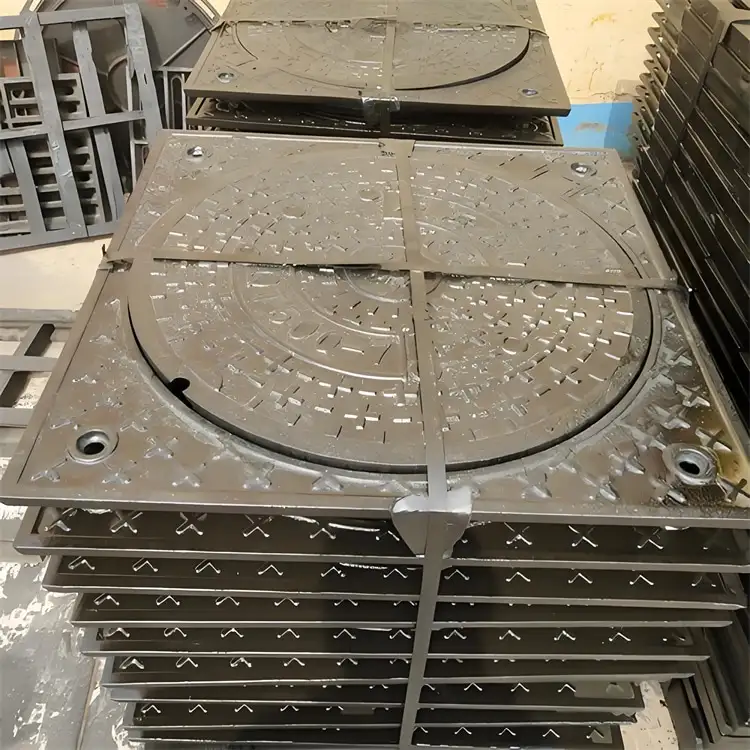 球墨铸铁外方内圆井盖