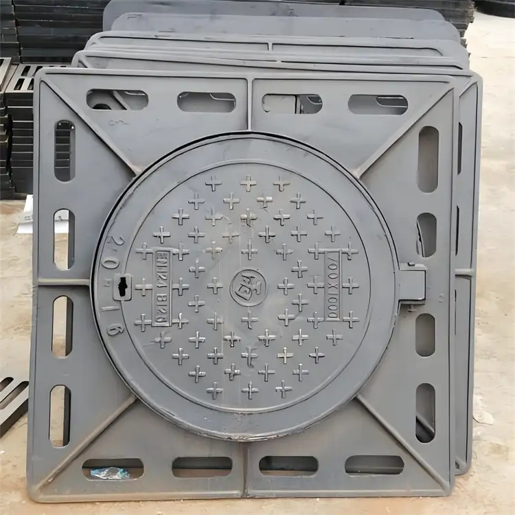 球墨铸铁外方内圆井盖