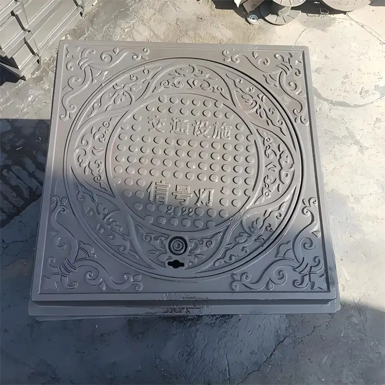 球墨铸铁外方内圆井盖